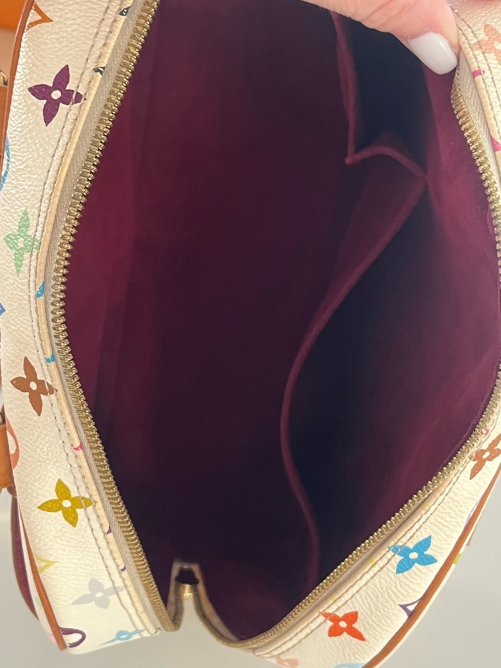 Louis Vuitton x Takashi Murakami Multicolore Trouville - Blanc - Picture 5 of 15